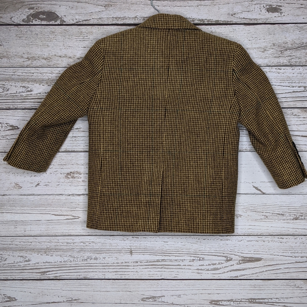 Polo Ralph Lauren • VTG Wool Houndstooth Blazer - Picture 3 of 6